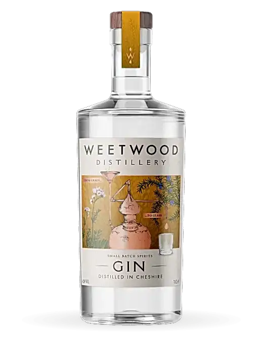 London Dry Gin 1 Weetwood Distillery London Dry Gin Bottle