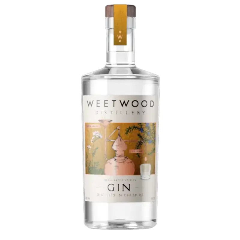London Dry Gin 23 Weetwood Distillery Small Batch Spirits London Dry Gin