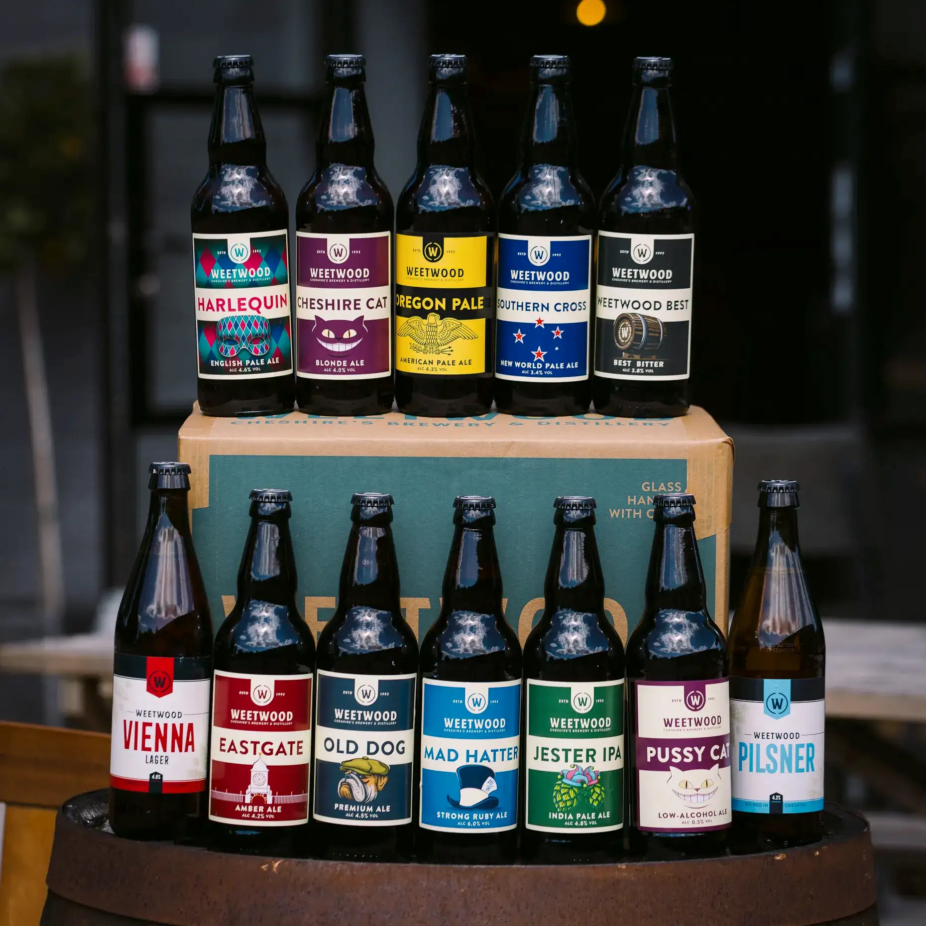 Mixed case of bottles 6 2026 07 Weetwood 1325 uai