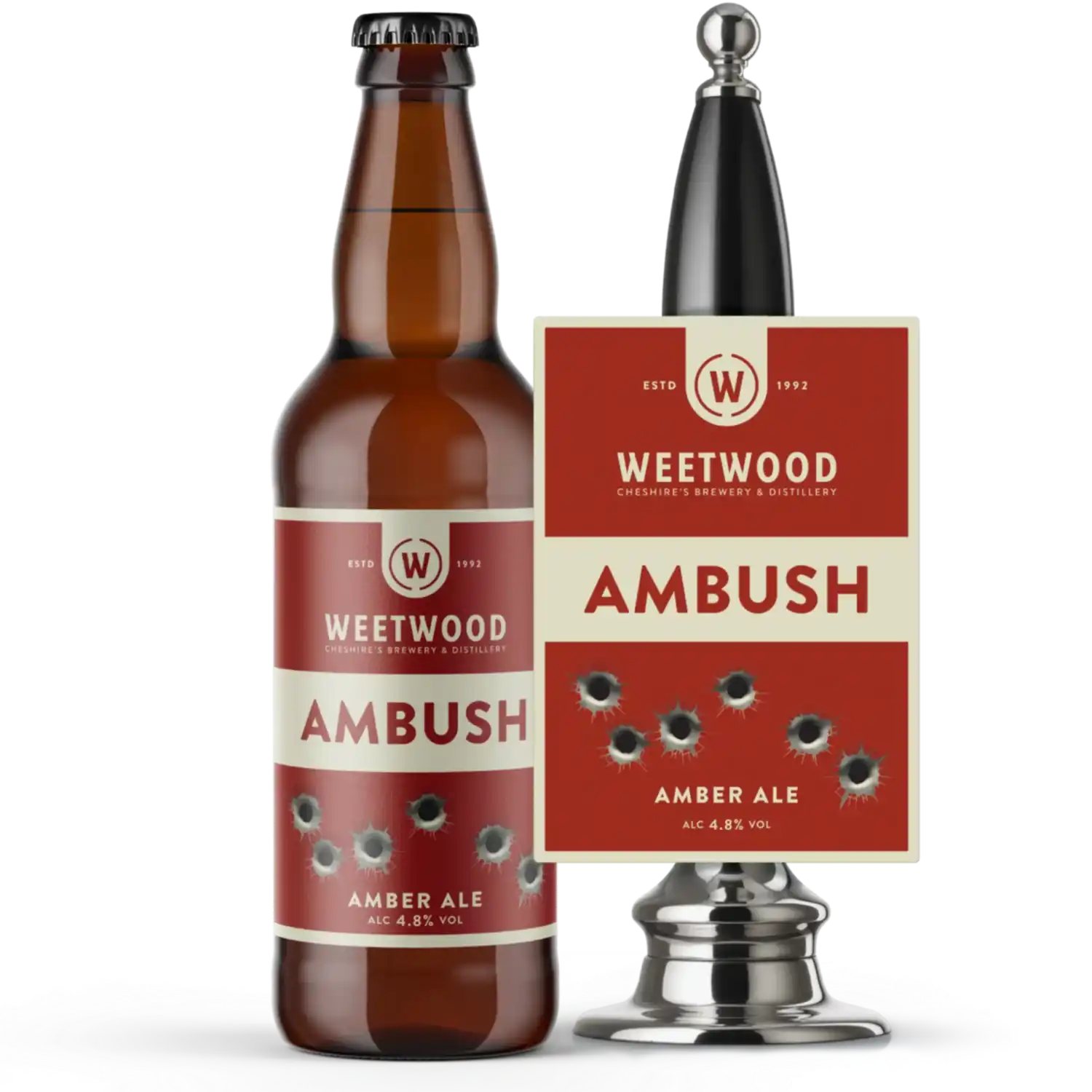 Ambush 19 Ambush bottle and tap