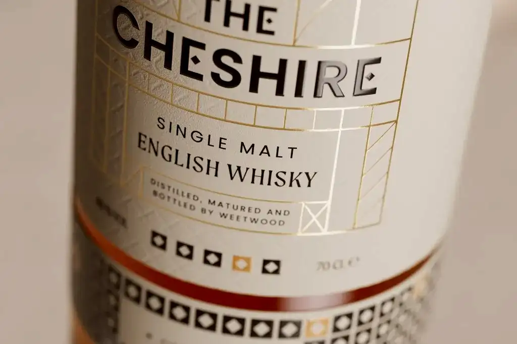 DesignAwardsKingdomandSparrow 2 Weetwood Cheshire single malt English whisky