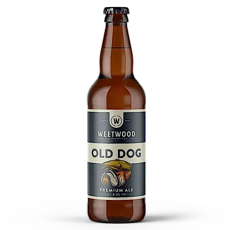 Old Dog 12 old dog bottle