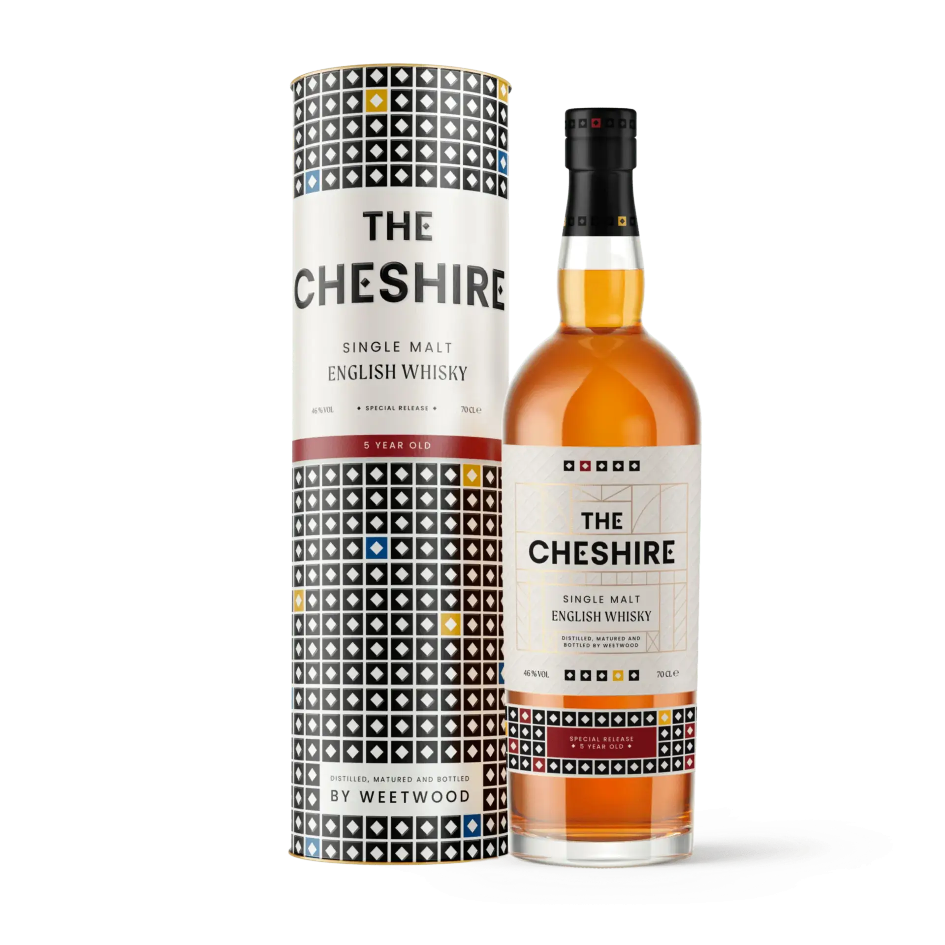"The Cheshire" Single Malt Whisky – 5 Year Old 5 5 YEAR OLD SPECIAL EDITION THE CHESHIRE WHISKY