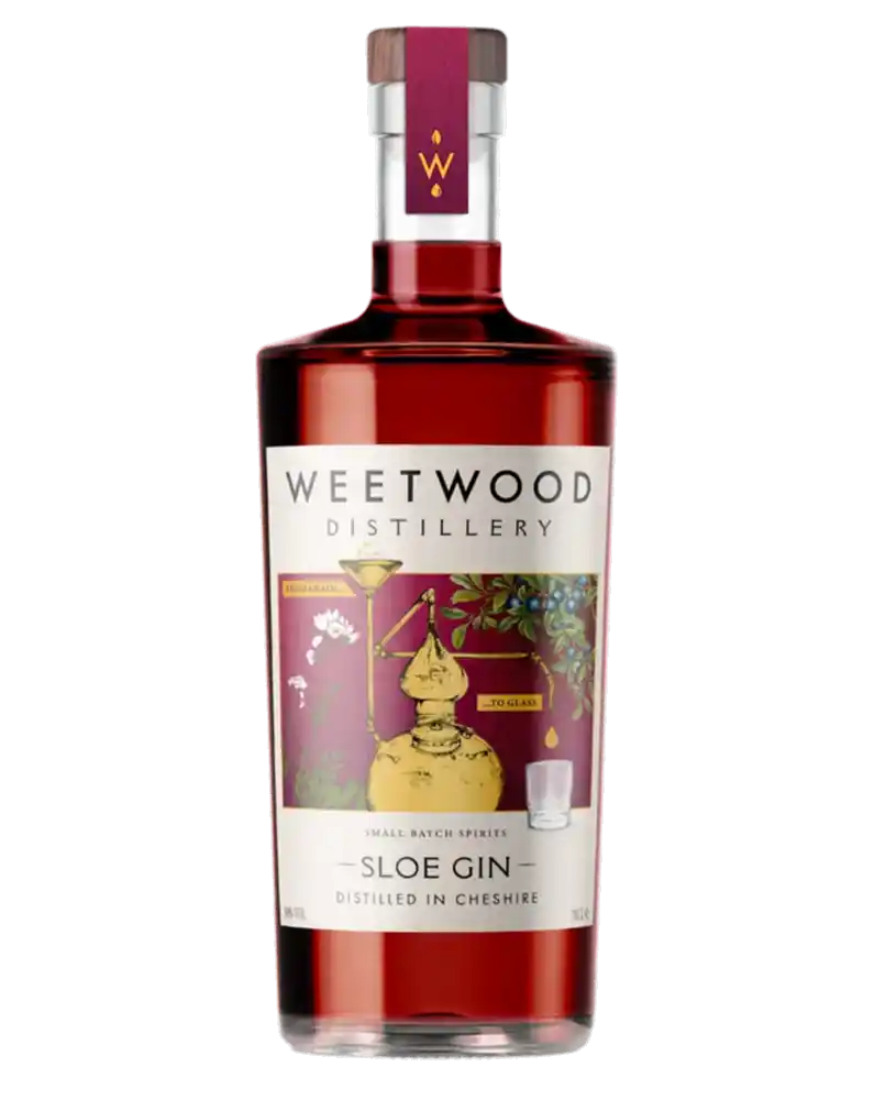 Sloe Gin 4 Weetwood Distillery Sloe Gin Bottle 4